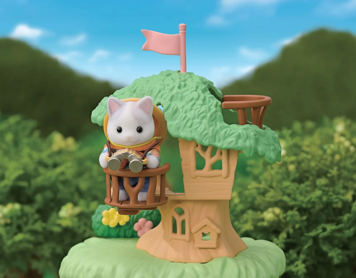 Sylvanian Families - Spændende opdagelsessæt -Latte Cat Bror & Baby (5763)