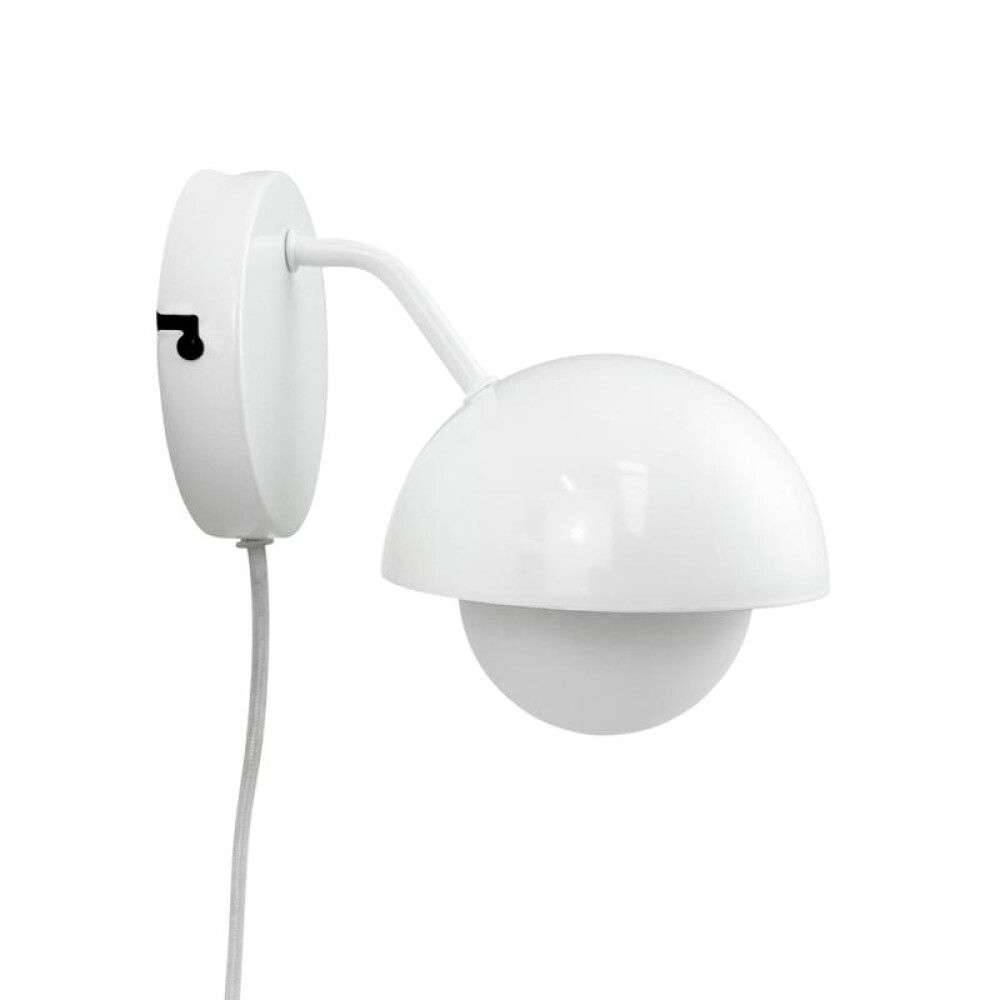 VEGGLAMPE DYBERG LARSEN ROSE HVIT