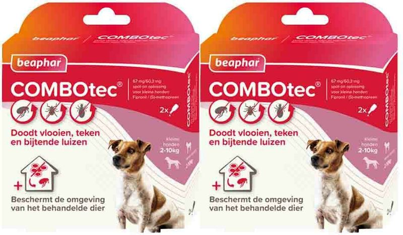 Beaphar - Combotec - Vlooiendruppels - 2-10 kg - Pipet