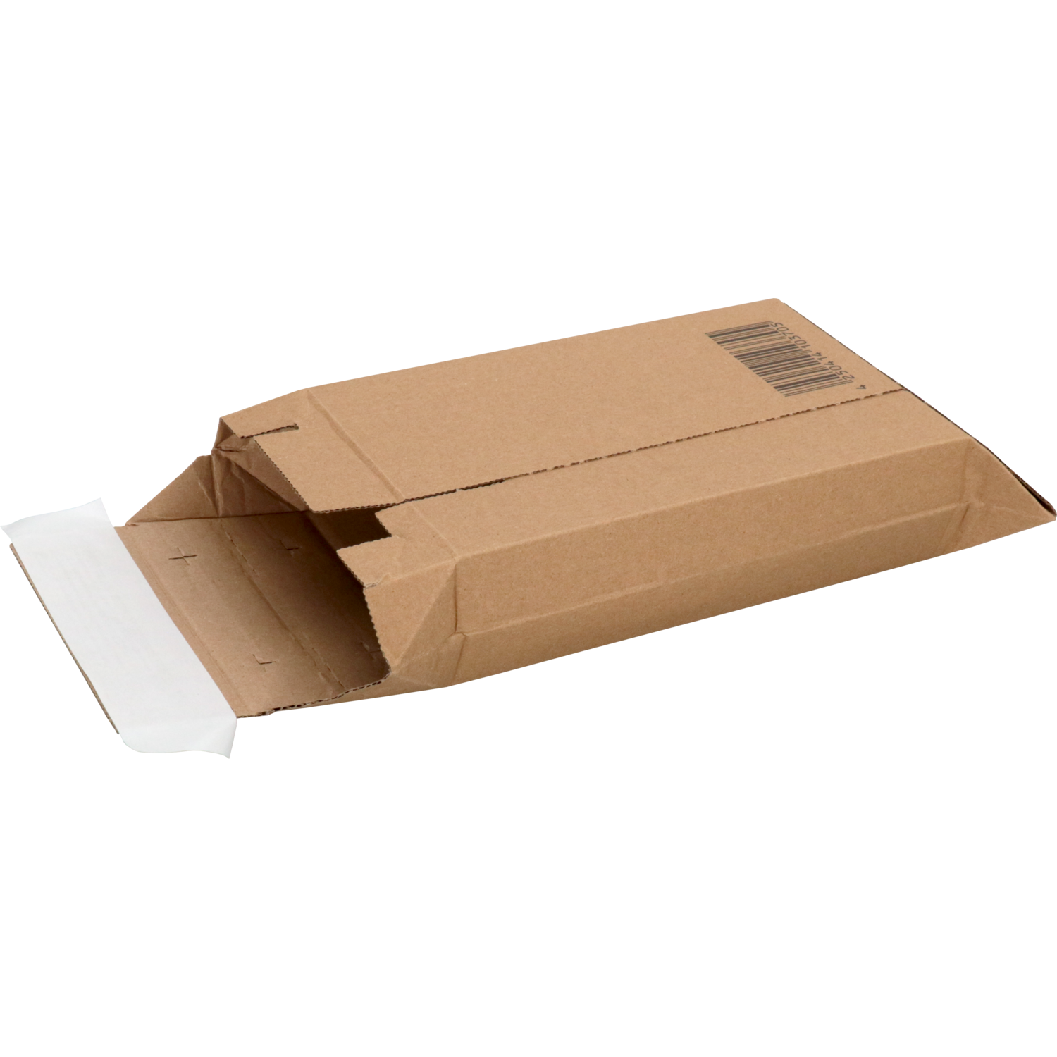 SendProof® Envelop, verzendenvelop, 250x150mm, DVD, strip, golfkarton, bruin