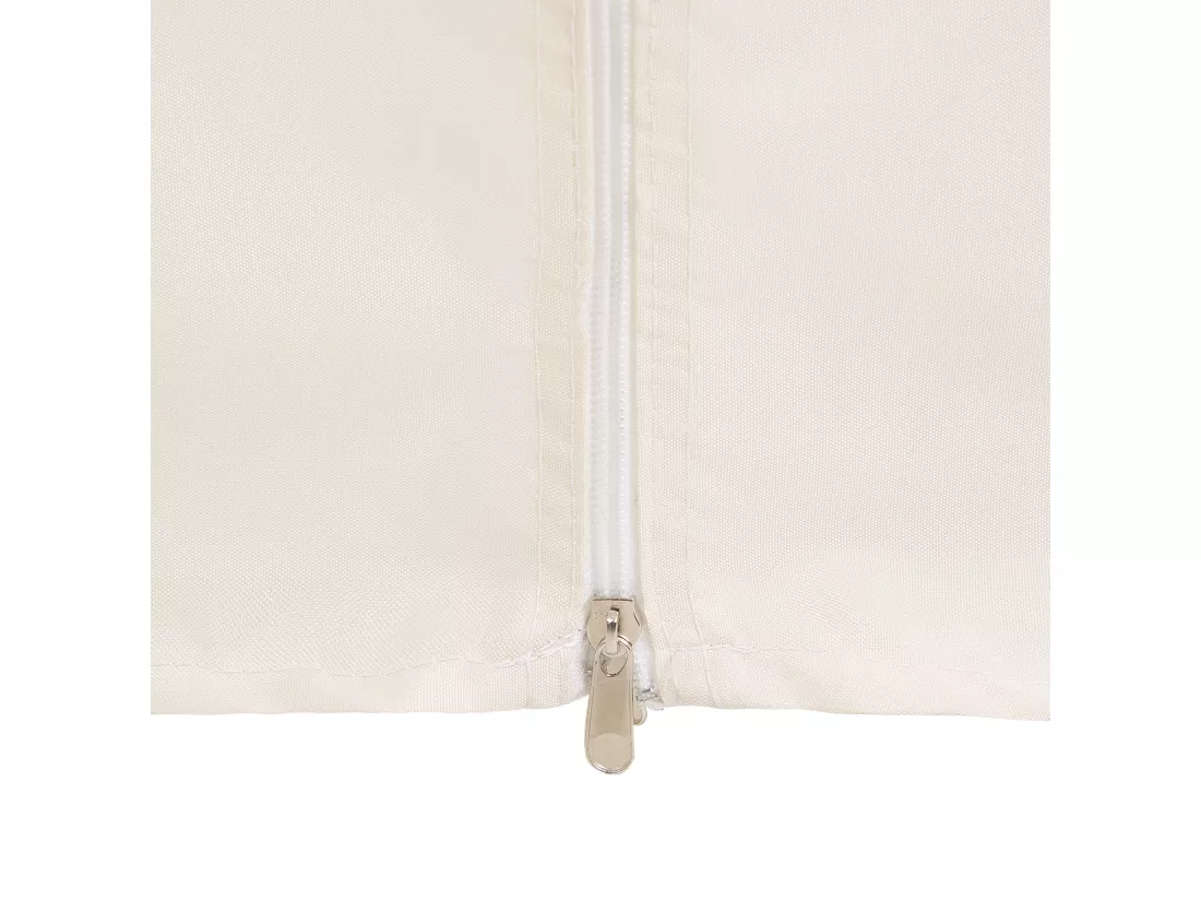Tonnelle de jardin PORTEL Métal 350 cm 350 cm Beige
