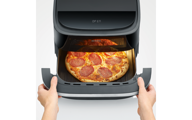 Severin FR 2464 Pizza-Heißluftfritteuse 2100 W Schwarz