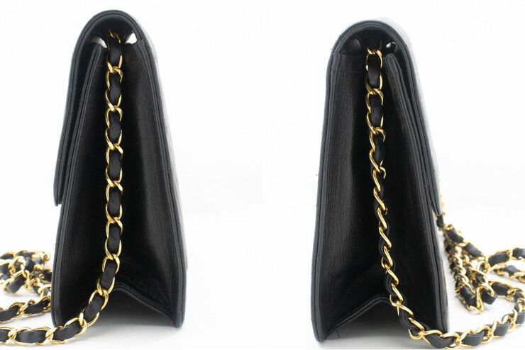 Chanel Vintage Chanel Flap Bag Black