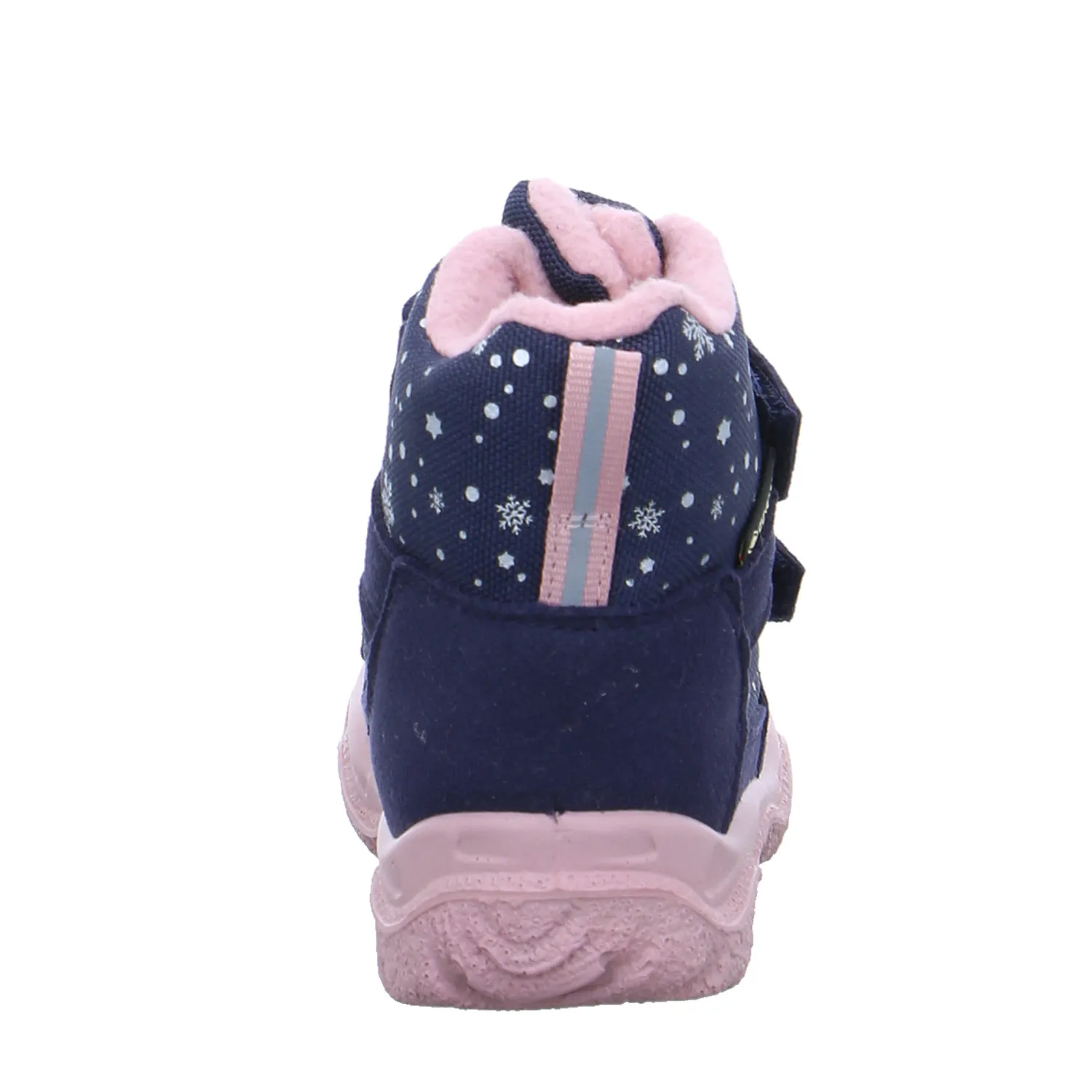 SUPERFIT Kleinkinder-Snowboot  Membran Blau Textil  Baby-Winterstiefel Mädchen