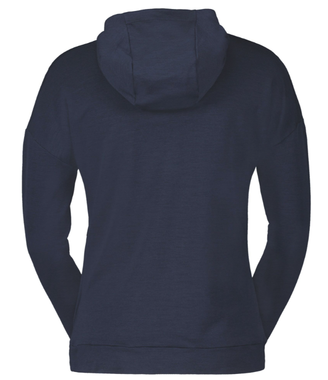 SCOTT Commuter Merino Hoody til Kvinder, Mørkeblå