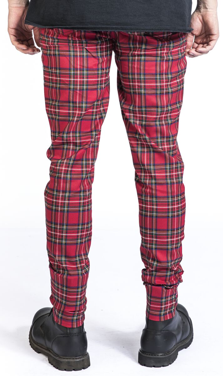 Pantalon Tartan | Banned Pantalon en toile