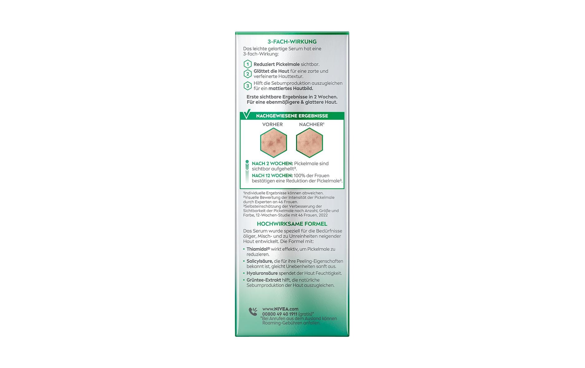 Gesichtsserum Cellular Luminous 630 Pickelmale 30 mlSerum reduziert dunkle Flecken nach der Akne