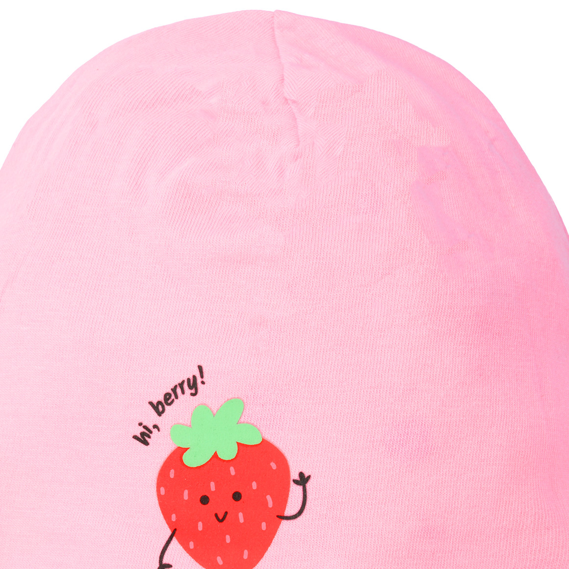 Topomini Baby Mütze zum Wenden rosa