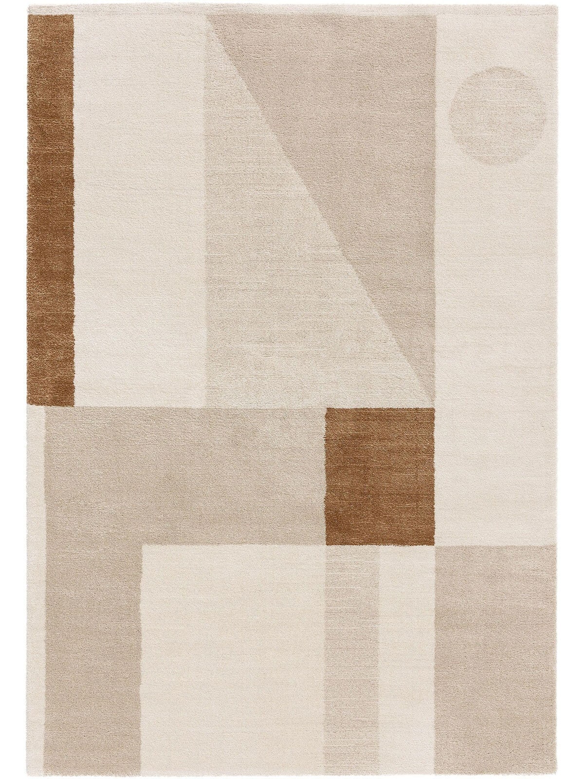 benuta nest Teppich TACOMA 120 x 170 cm beige/braun