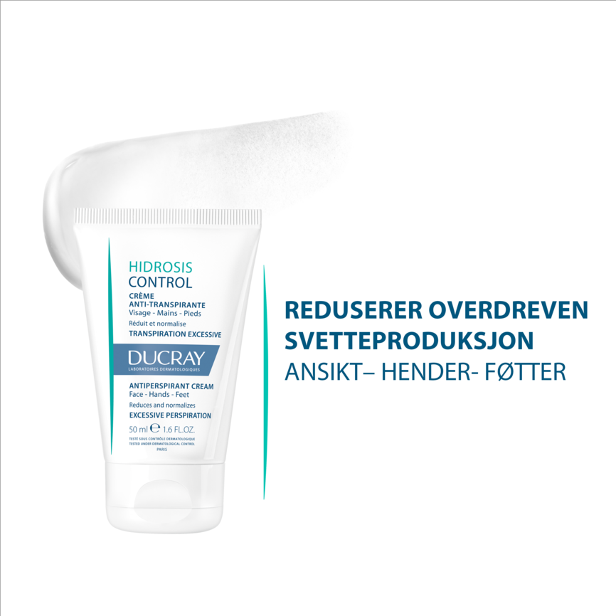 Ducray Hidrosis Control Cream anti-perspirant krem 50 ml