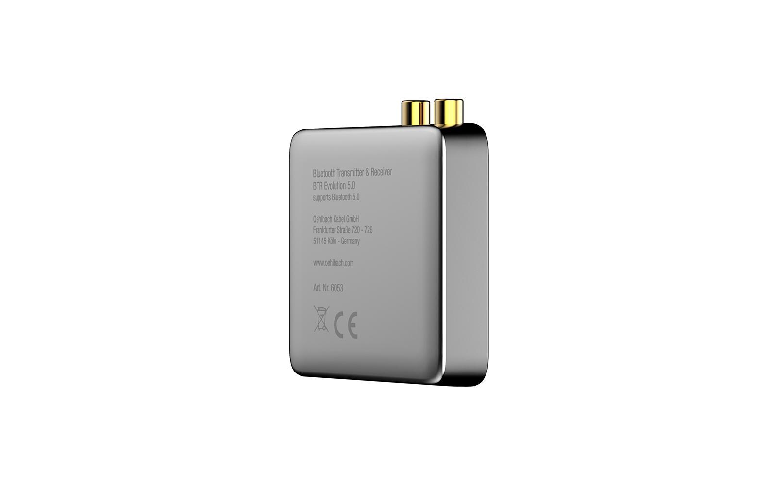 Bluetooth Adapter BTR Evolution 5.0 Schwarz<br>Bluetooth 5.0 Transmitter / Receiver