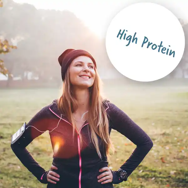 Veganer Proteinriegel Brownie