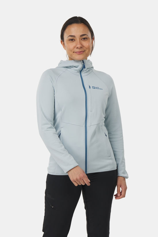 Jack Wolfskin Jack Wolfskin Kolbenberg Hooded FZ Fleecevest Dames