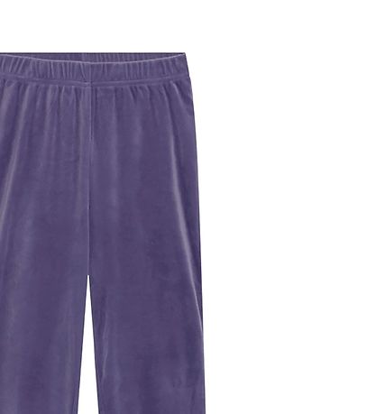 Grønt Bukser - Melis - Velour - Ultra Violet