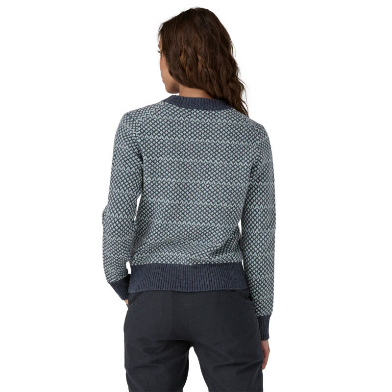 Recycled Wool Crewneck Sweater - Pullover femme
