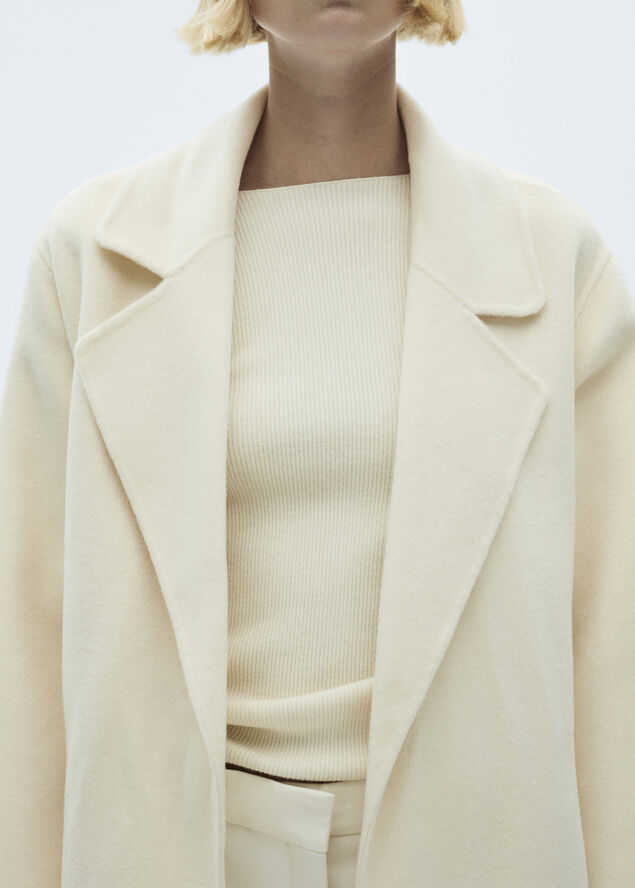 MANGO SWEATER. -- YATE Light beige