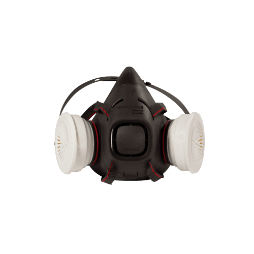 Demi-masque de protection anti-gaz HM501 Honeywell taille M système cartouche Click-fit