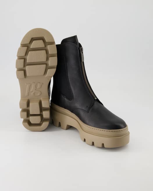 Paul Green 8030-016 Chelsea Boots in Schwarz