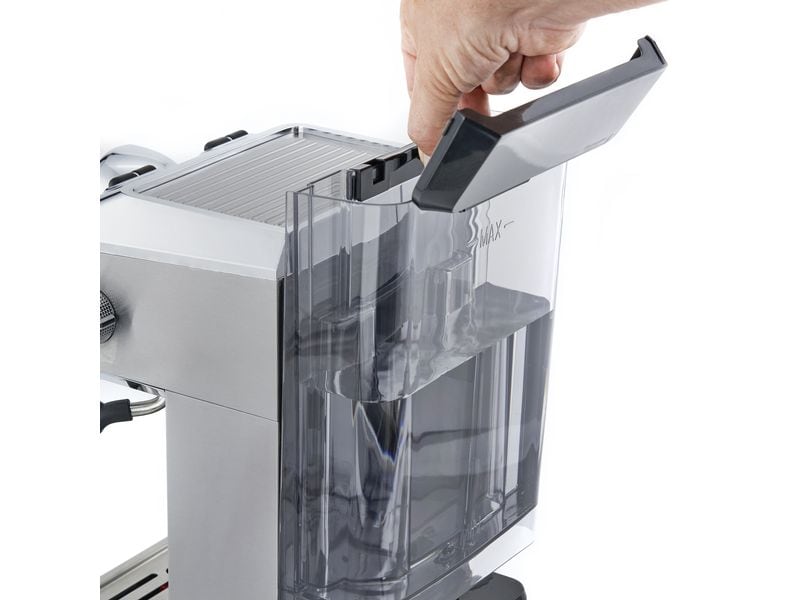 Caso Siebträgermaschine Espresso Gourmet Silber Design Siebträgermaschine