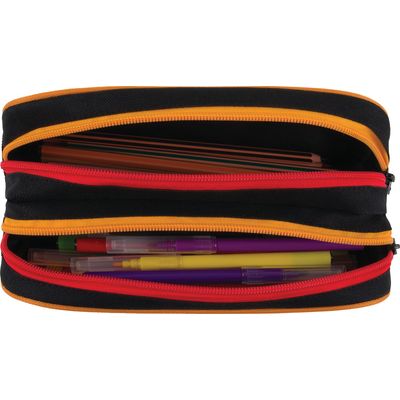 Trousse Megacars / Megabikes - 2 compartiments - marine ou noir - Oberthur