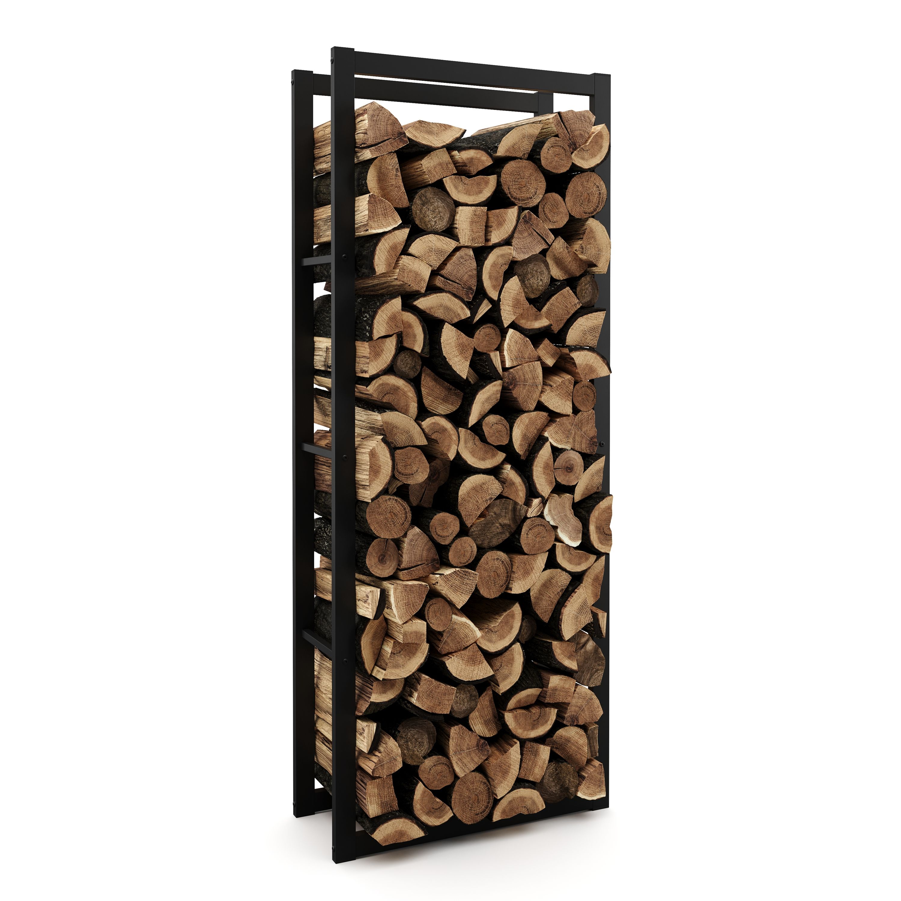 Kaminholzregal 60 x 25 x 150 cm