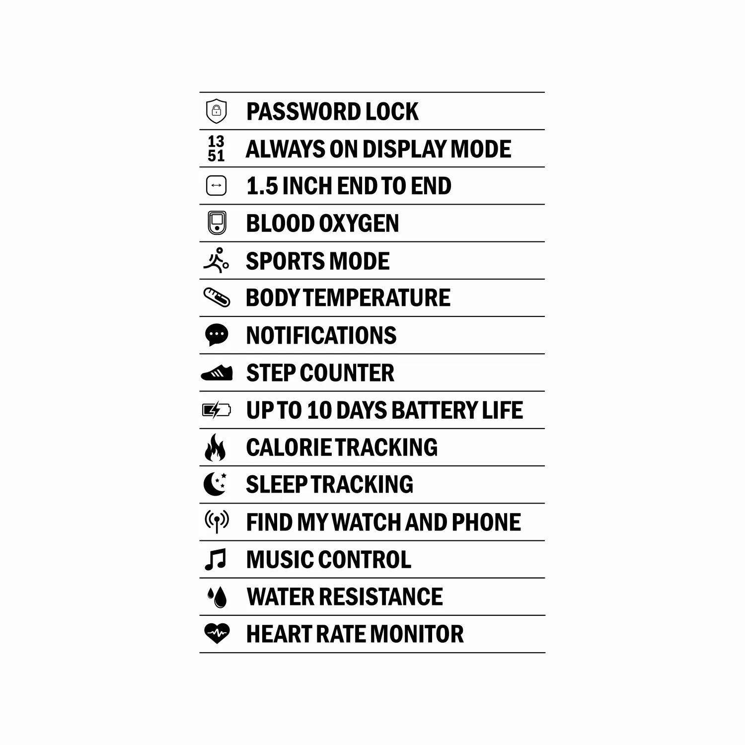 Sekonda Active Plus Smartwatch 30226