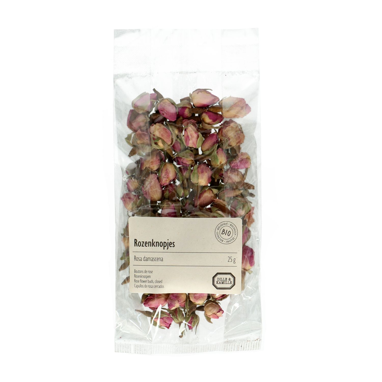 Rozenknopjes, biologisch, 25 g