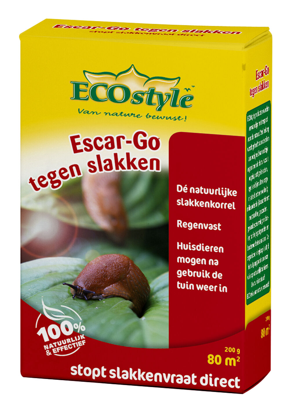ECOstyle Slakkenkorrels Escar-Go - Tegen slakken - 200 Gram - Korrels
