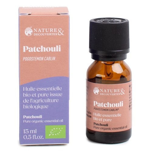 Huile essentielle bio* de patchouli 15ml