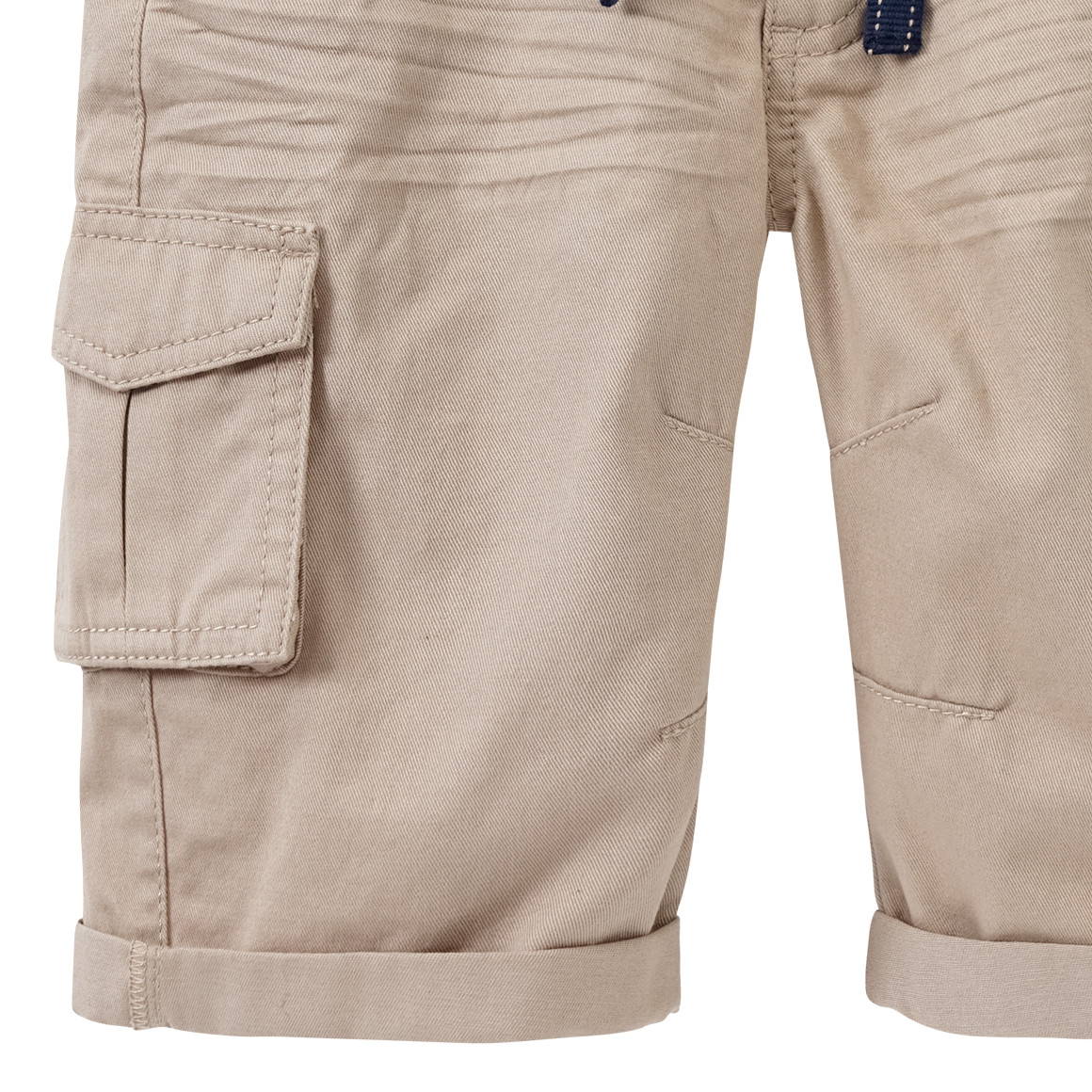 Topolino Jungen Cargoshorts aus Bio-Baumwolle beige