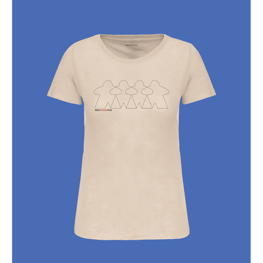 Tee shirt Femme – Quatuor – Light Sand - XS
