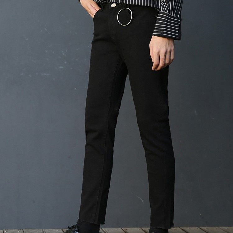 DragonRoad - Cropped Skinny Jeans