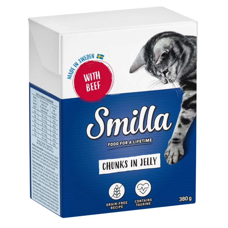 Lot Smilla Bouchées en sauce ou en gelée 24 x 370 / 380 g