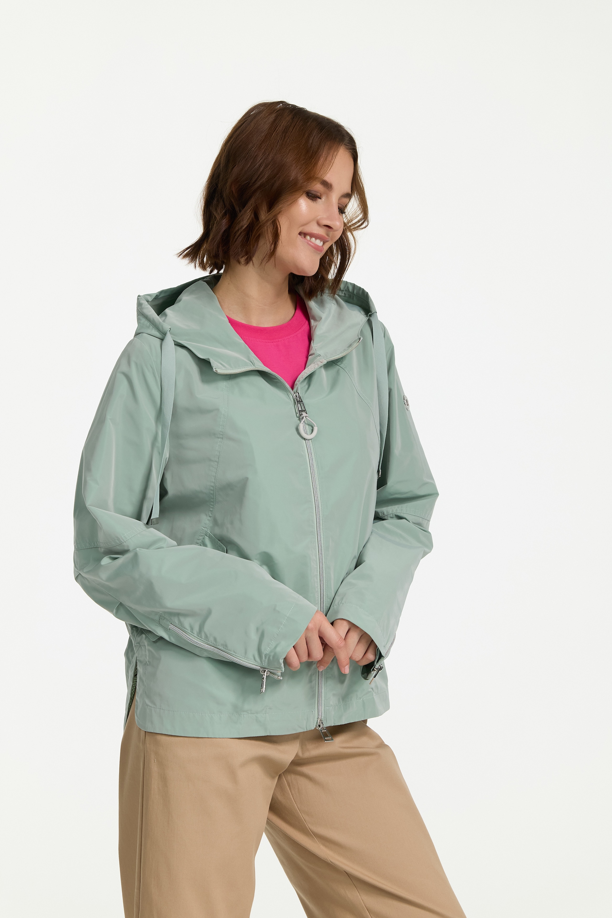 MANISA Kurzjacke mit Kapuze mit Kapuze