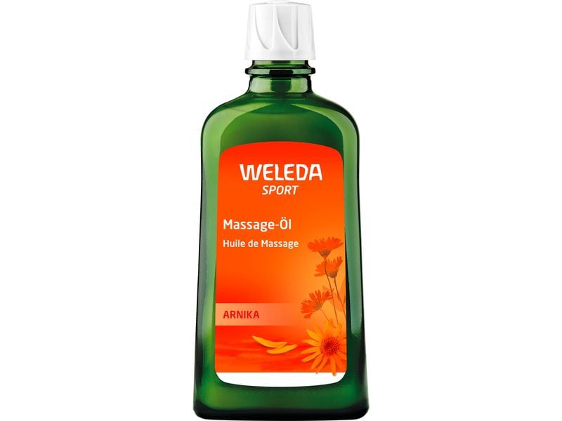 WELEDA Sport Massage-Öl Arnika 200 ml Massagemittel zur Vorbereitung oder Regeneration beim Sport