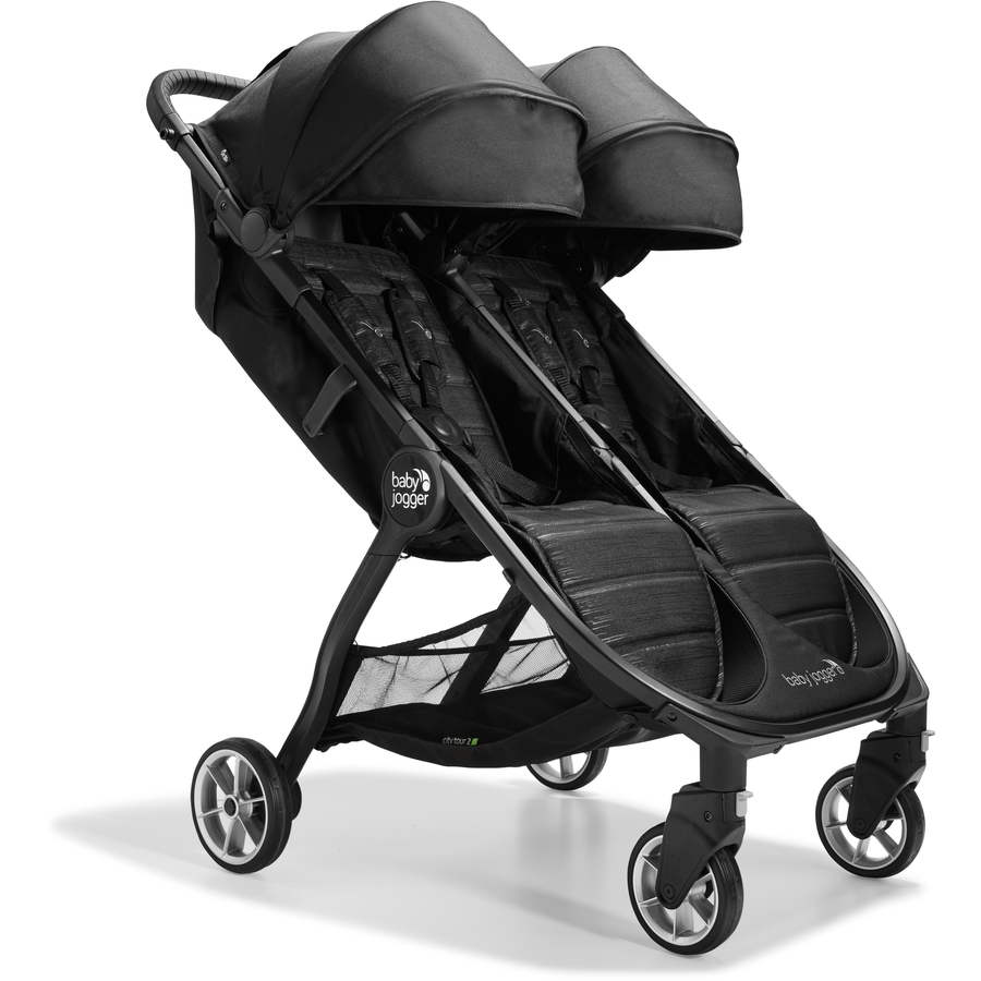 baby jogger Zwillingswagen City Tour 2 Double Pitch Black