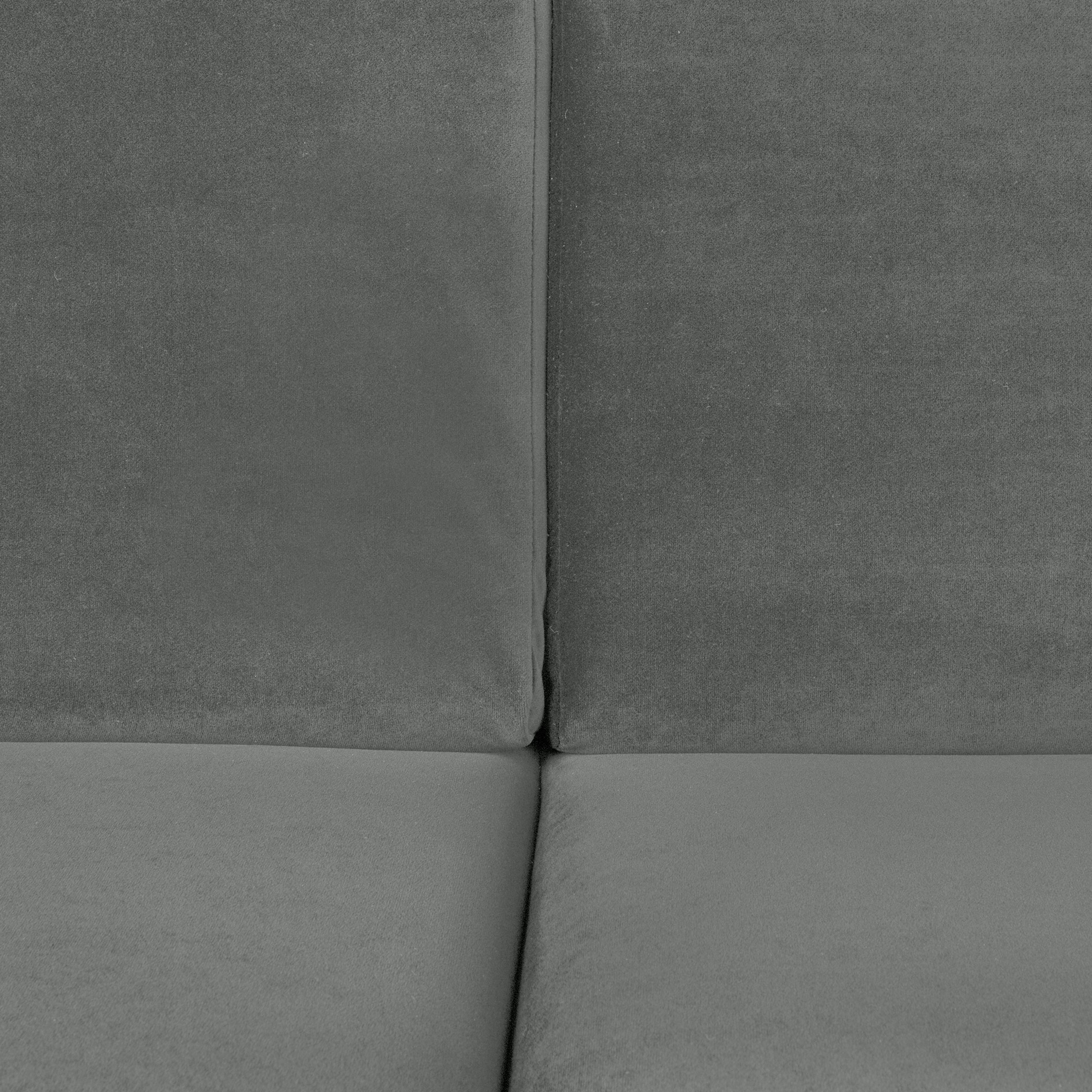 Ecksofa - grey - mit Kissen - Liegefunktion und Staukasten