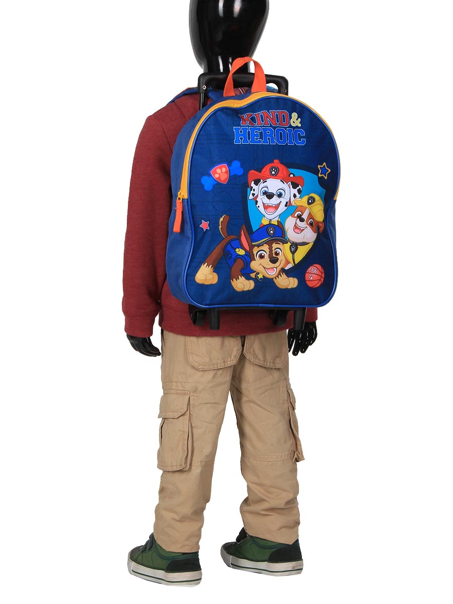 Sac À dos À roulettes Pat Patrouille Heroic