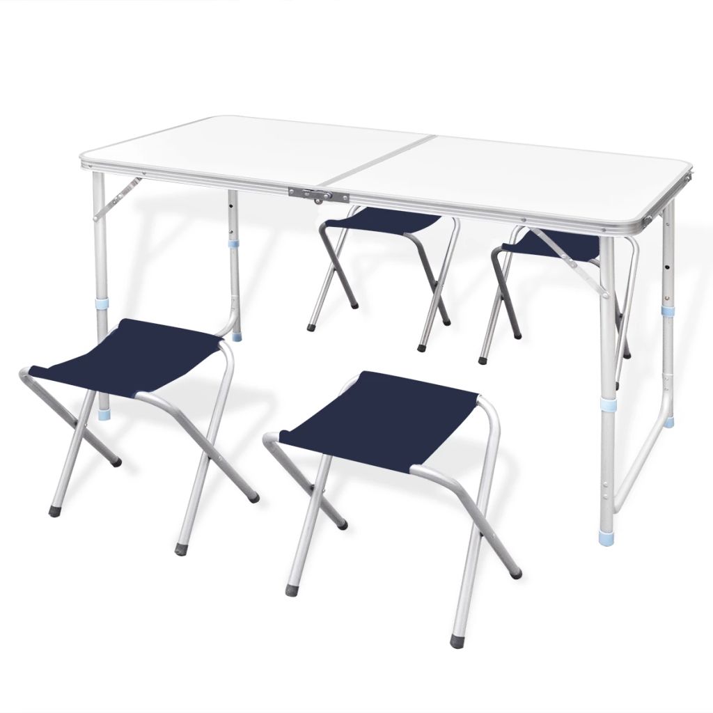 Mesa de campismo dobrável Vidaxl 120x60 cm