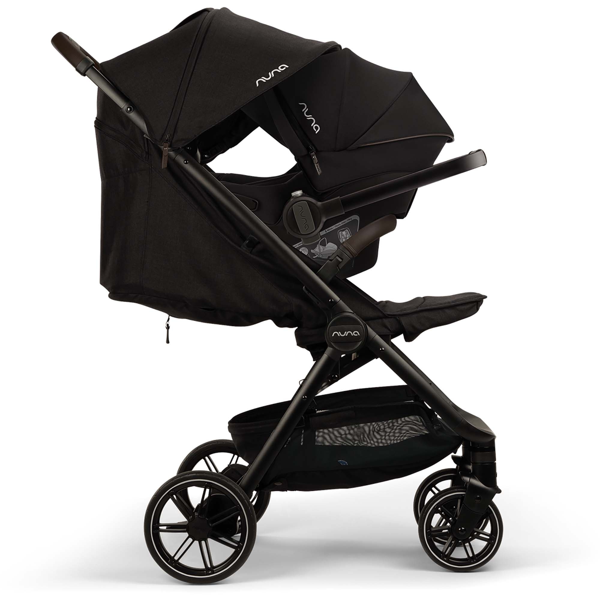 Nuna TRVL LX buggy Caviar