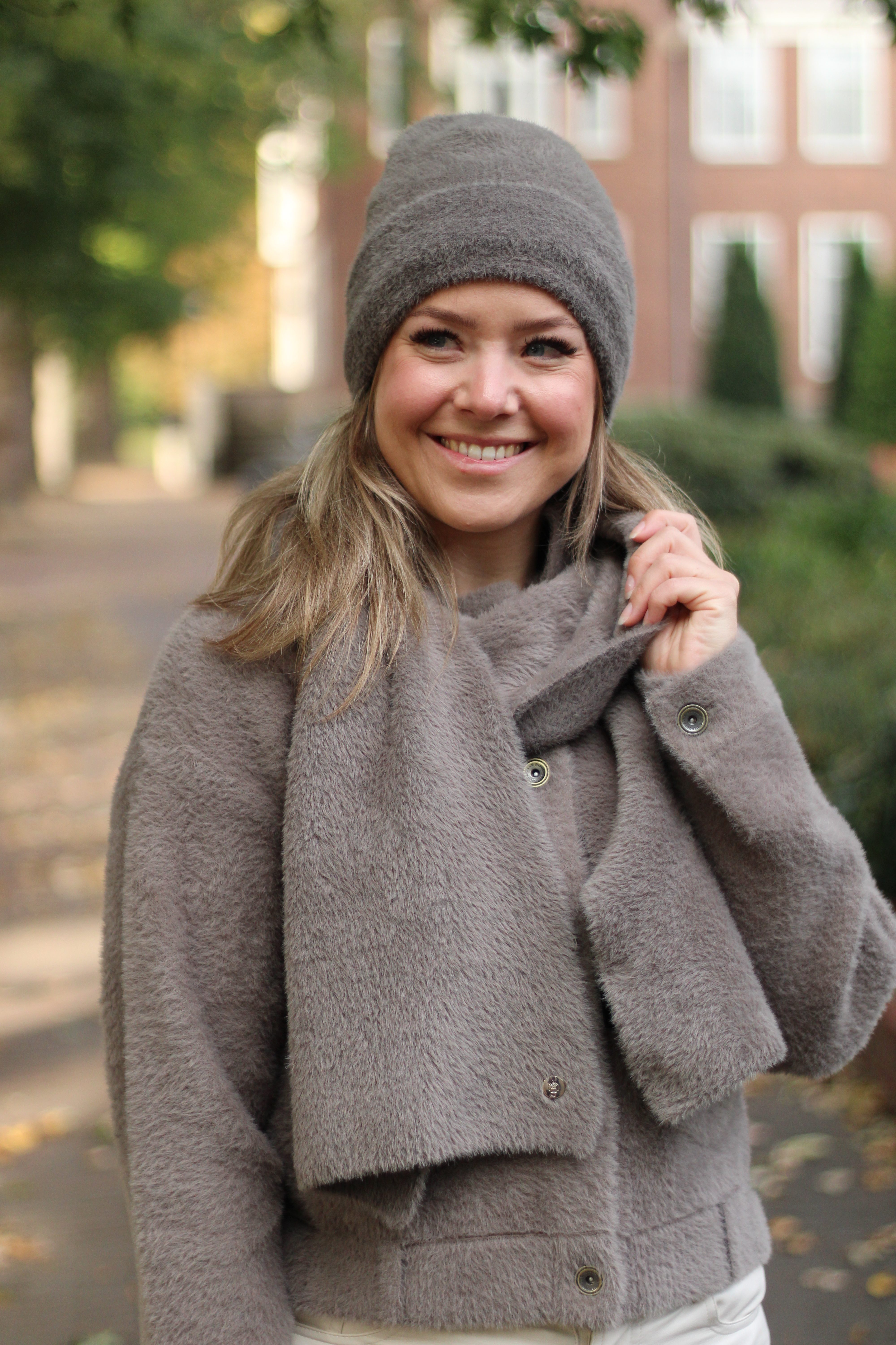 Rino & Pelle - Nadine Knitted Beanie - Taupe