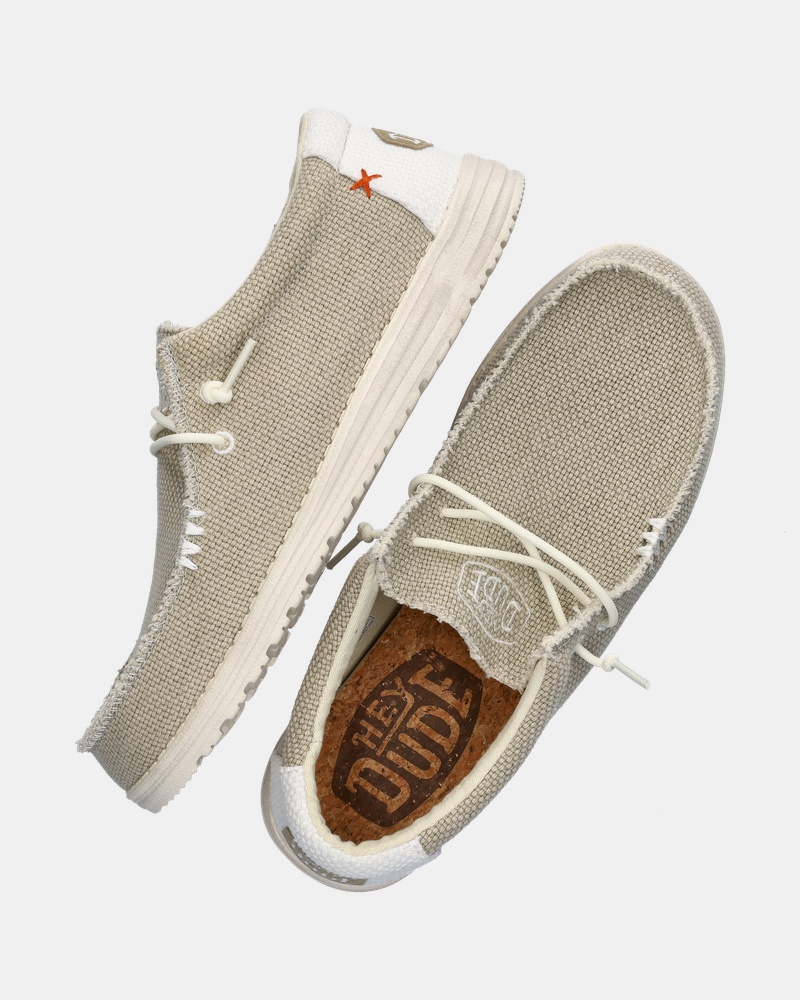 Hey Dude Wally Braided Instapschoenen  - beige