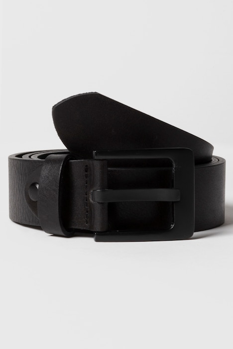 Ledergürtel, echtes Vollrind-Leder, Metall-Schnalle, bis Gr. 170cm