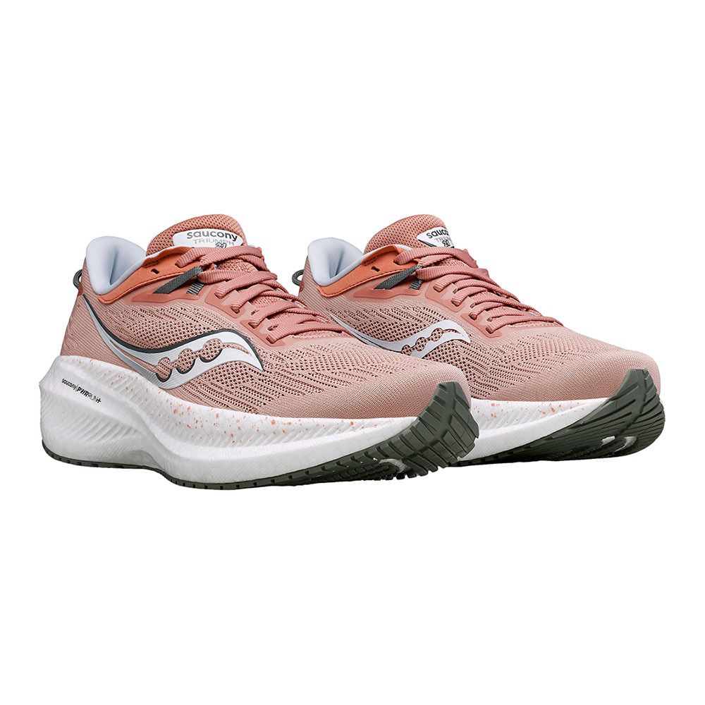 Saucony TRIUMPH 21 - Chaussures running Femme lotus/bough