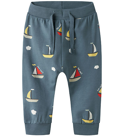 Name It Hosen - NbmVroels - Blue Mirage/Boats