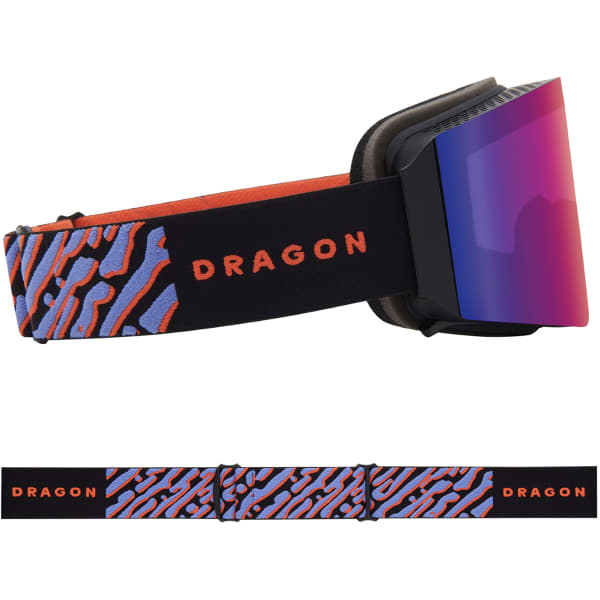 Masque de ski DRAGON RVX MAG OTG IR HEATWAVE/LLSOLACEIR+LLVIOLET