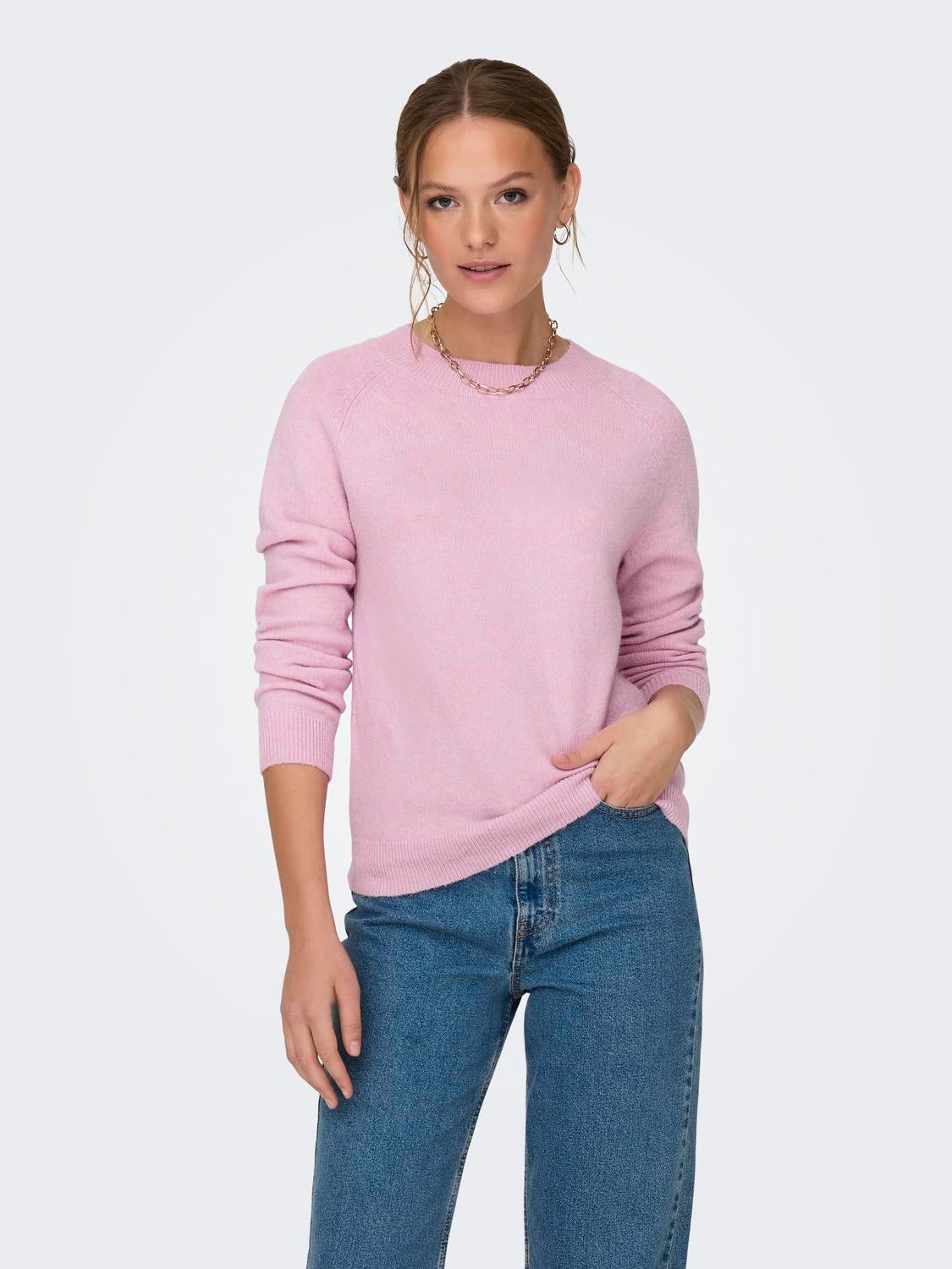 ONLRICA Strickpullover Pastel Lavender