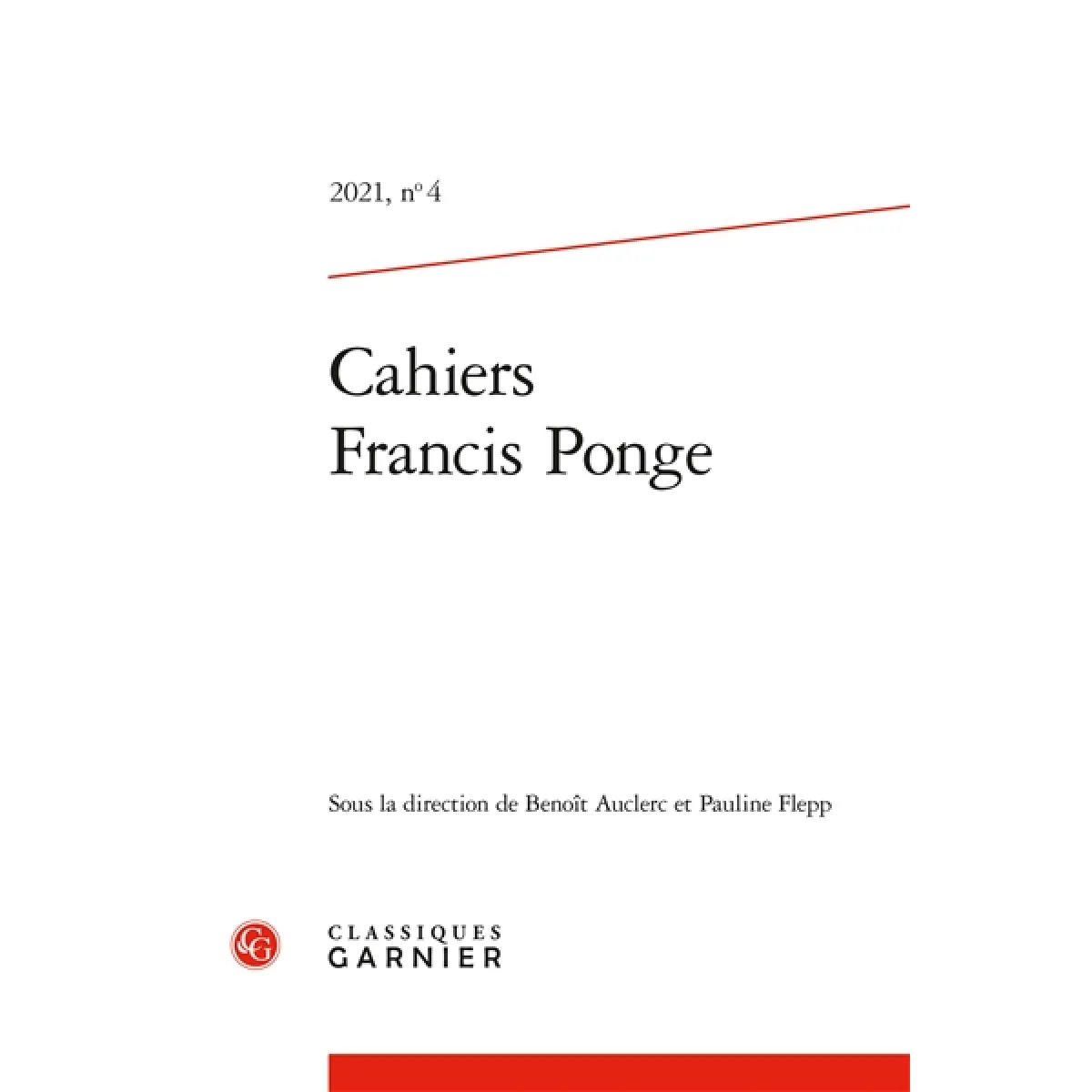 Cahiers Francis Ponge, n° 4. L'amitié à l'oeuvre · Occasion