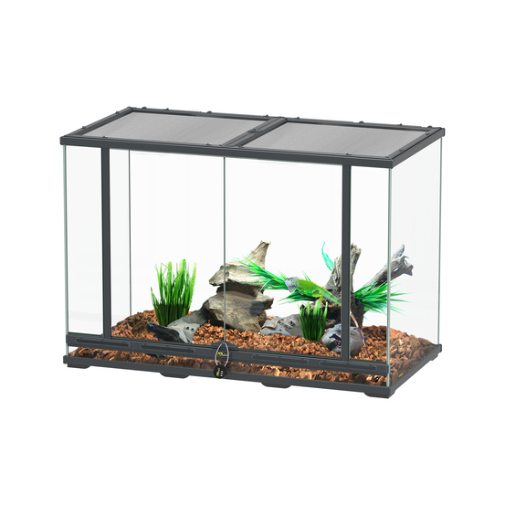 Terrarium Smart Line Gris Anthracite L.88xP.45xH.60cm