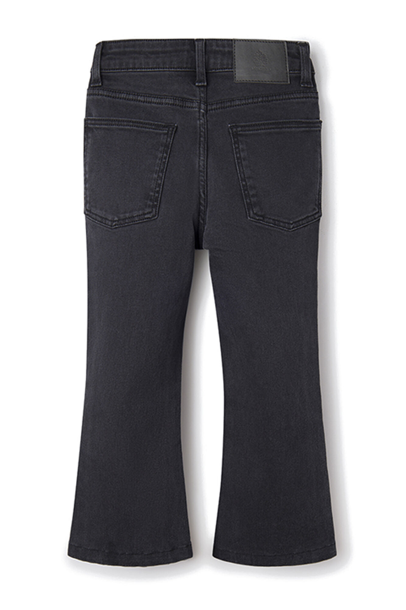 Calças jeans flare para meninas